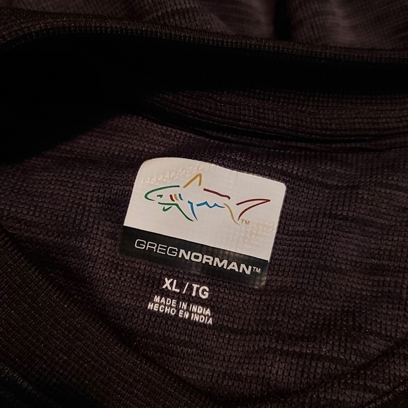 🍄3/50$🍄 GREG NORMAN crew neck golf athletic sweater fleece inside size XL - Picture 8 of 9